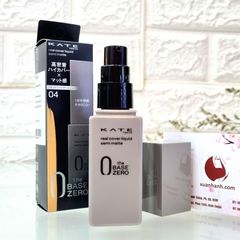 Kem nền Kanebo Kate Semi-Matte che phủ tốt, lì mịn, căng mượt, #04 trung bình