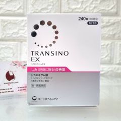 Viên uống Transino EX chuyên đặc trị sạm nám, trắng sáng da từ Nhật, 240v (New)
