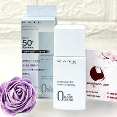 Chống nắng kiêm lót Kanebo Kate SPF50+/PA+++, bảo vệ da, nâng tone, kìm dầu. 