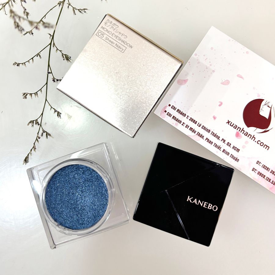 Phấn mắt Kanebo GKC Mono Eye Shadow mịn đẹp, #05 Sheer Navy tone xanh đậm cá tính (THANH LÝ)