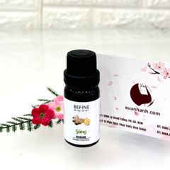 Tinh dầu thiên nhiên Befine Ginger  Essential - Gừng phòng cảm lạnh, hỗ trợ tiêu hóa, tan mỡ