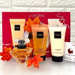 Set nước hoa Lancome Tresor sang trọng, quyến rũ và nữ tính 3sp - EDP (HOT)