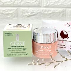 Kem dưỡng Clinique Moisture Surge 100-Hour Gel-Creme tươi trẻ, chống stress 15ml