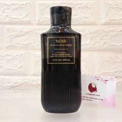 Tắm gội nam 3in1 Hair, Face & Body Wash Noir hương thơm nam tính, quyến rũ, 295ml.