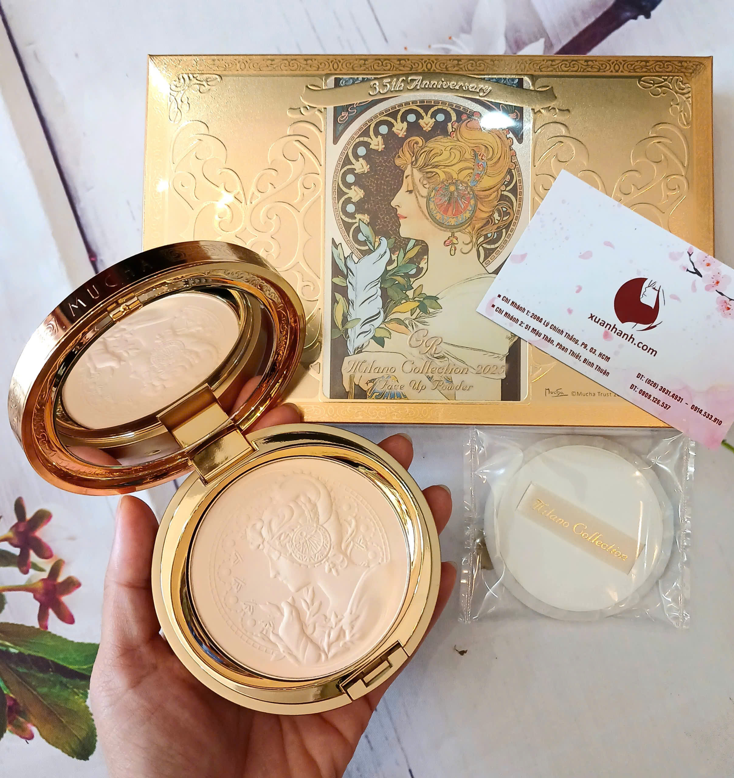 Phấn phủ Kanebo Milano Collection siêu cao cấp, tuyệt đẹp, limited 2025