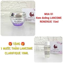 Kem dưỡng Lancome Renergie H.P.N 300-Peptide tái cấu trúc da trẻ đẹp, 15ml - TẶNG 1 NƯỚC THẦN LANCOME