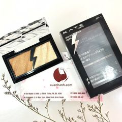 Phấn mắt Kanebo Kate Electric Shock 2 màu ấn tượng # BR1 - nâu vàng đồng  (New)