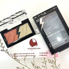 Phấn mắt Kanebo Kate Electric Shock 2 màu ấn tượng #OR2 - cam nâu đất