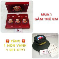 Hồng sâm trẻ em SangA Baby giúp ăn ngon và tăng miễn dịch - TĂNG 1 COMBO BẢO VỆ BÉ
