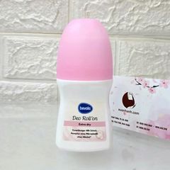 Lăn khử mùi nữ Bevola Deo Roll' On khô thoáng, khử mùi, dưỡng da sáng mịn - 50ml (Hồng)