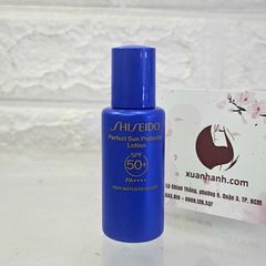 Kem chống nắng Shiseido Perfect UV Protector Lotion đa năng, bảo vệ toàn diện, 15ml