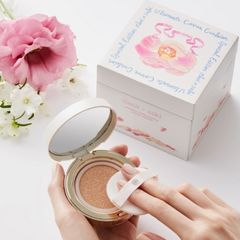 Set Cushion Ohui Special Edition Saki lì mịn, lâu trôi, 15gx3 lõi (Limited)