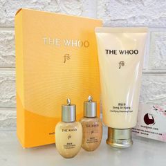 Sữa rửa mặt The Whoo GJH, sạch sâu, ẩm mượt, tặng thêm toner, emultion dưỡng. 