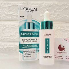 Serum L'oreal Bright Revel Niacinamide Dark Spot - trắng sáng và giảm đốm nâu, 30ml
