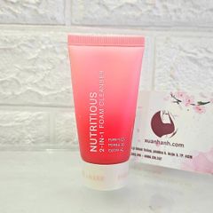 Sữa rửa mặt Estee Lauder Nutritious 2in1 Foam sạch dịu nhẹ, sáng mịn da, 30ml
