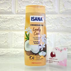 Sữa tắm Isana sạch mịn da với hương ngọt béo nồng nàn #Lovely Coco, 300ml
