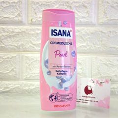 Sữa tắm Isana sạch mịn da với hương dịu ngọt, sáng mịn da, #Pearl, 300ml