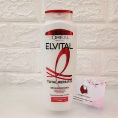 Dầu gội L'oreal Elvital Total Repair 5 tái tạo và phục hồi, hàng nội địa Đức, 300ml