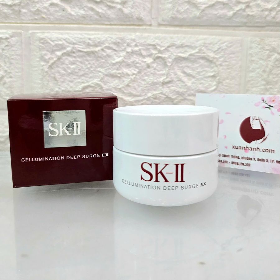 Kem dưỡng SKII Cellumination Deep Surge EX trắng đều màu và căng mịn da (new)