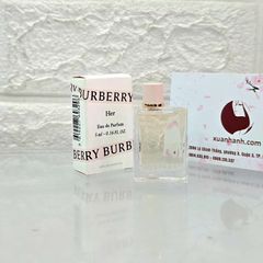 Nước hoa Burberry Her Eau De Parfum ngọt ngào, thanh lịch và tinh tế - 5ml (HOT)