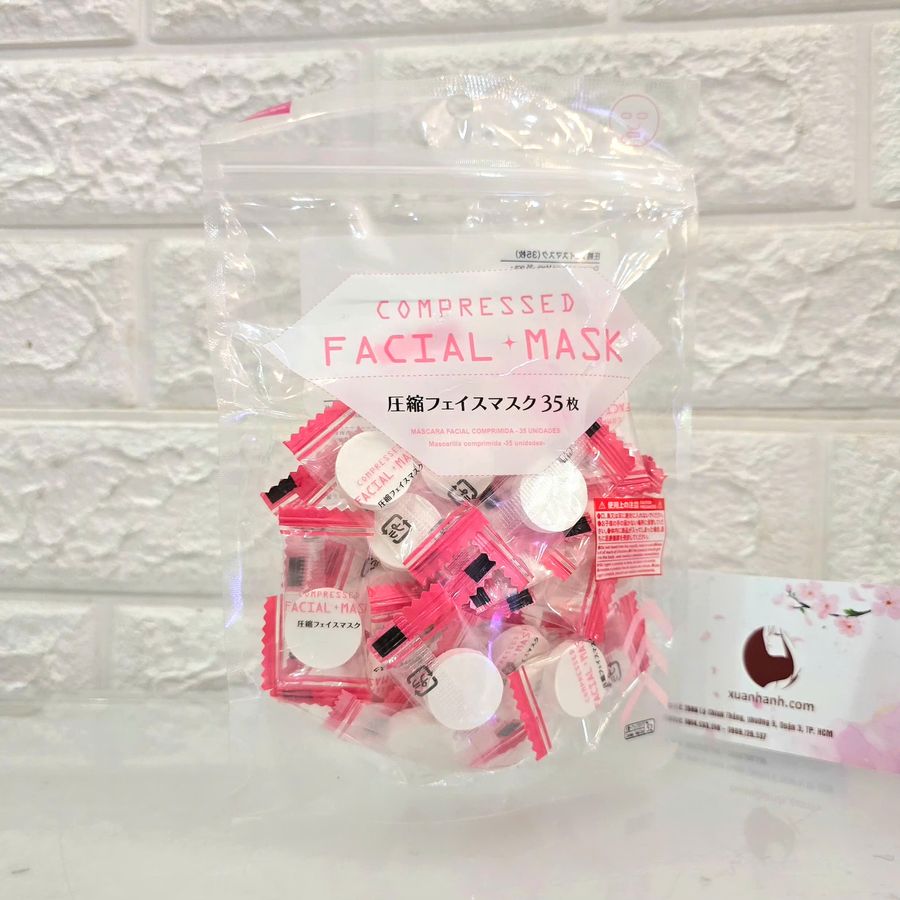 Mặt nạ nén Daiso Facial Mask chuyên dụng để làm Lotion Mask, Mask spa 35pcs