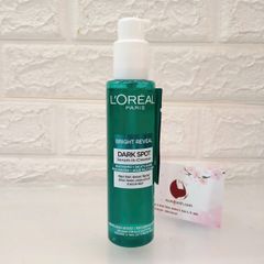 Sữa rửa mặt L'oreal Bright Reveal Dark Spot sáng da, se khít lỗ chân lông, 150ml