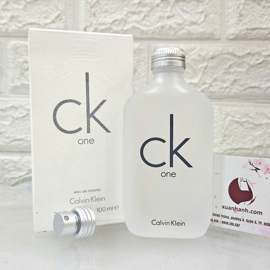 Nước hoa Calvin Klein CK One hương thơm tươi mát, tinh khiết, EDT - 100ml