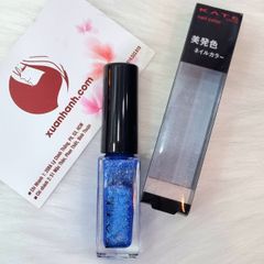 Sơn móng Kanebo Kate Nail Color BU2 xanh da trời đậm, nhũ sáng