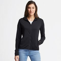 Áo chống nắng Uniqlo Airism thun lạnh thoáng mát, co giãn tốt, #09 Black size L 