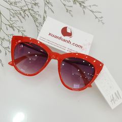 Kính mát H&M chống nắng UV400 màu đỏ cá tính, năng động #Red Neon