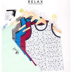 Áo thun Kid bé trai Relax RBA001, họa tiết ngộ nghĩnh, thoáng mát - MUA 1 TẶNG 1
