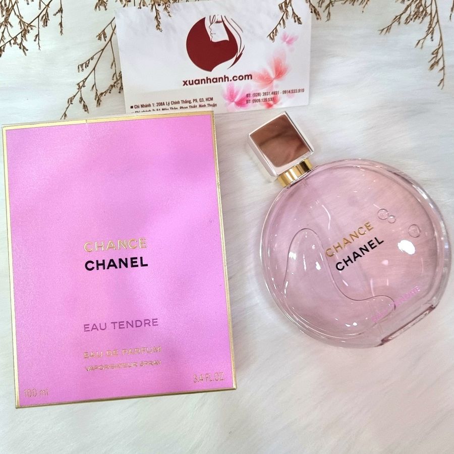 Nước hoa Chanel Chance Eau Tendre dịu dàng, cuốn hút và nữ tính - EDP, 100ml