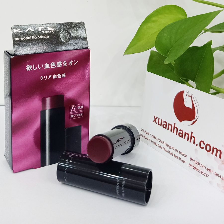 Son dưỡng có màu Kanebo Kate CC Personal Lip Cream SPF11/PA+, #05 Classis Berry hồng berry