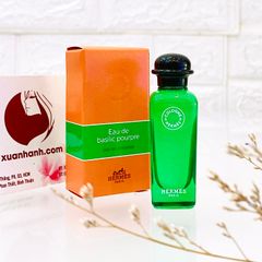 Nước hoa Hermes Perfums Eau de Basilic Pourpre tươi mát và trẻ trung - EDC, 7.5ml