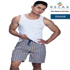 Áo thun lót Nam Relax - RA008 cotton 100% (Ba lỗ), size L - MUA 1 TẶNG 1