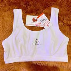 Áo lót bé gái Relax có đệm che chắn, bản dây 2cm RATEEN005, size M - MUA 1 TẶNG 1