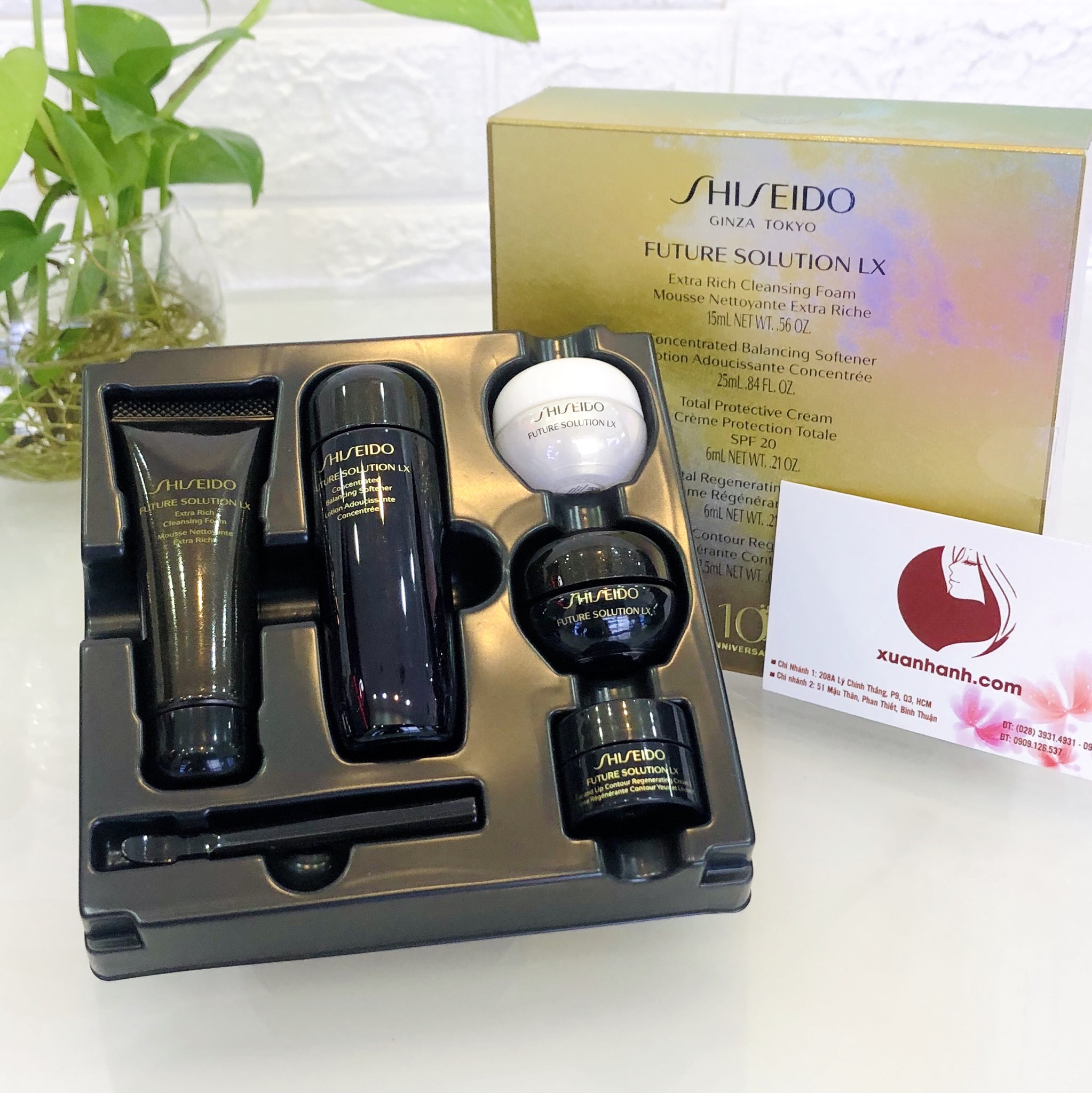 Set Shiseido Future Solution LX siêu cao cấp, dưỡng da chống lão