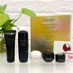 Set Shiseido Future Solution LX siêu cao cấp, dưỡng da chống lão hóa, 5sp